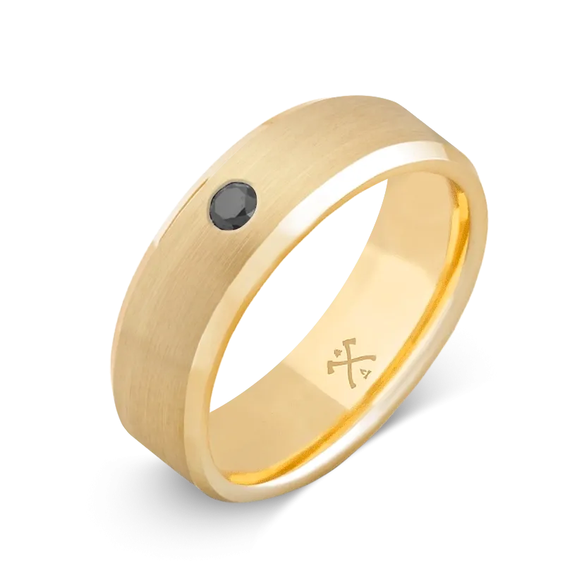 10K Yellow Gold with Stone - Build Your Own Band