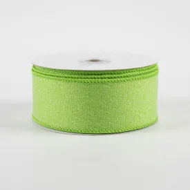 1.5" Crystal Shine Ribbon: Fresh Green (10 Yards)