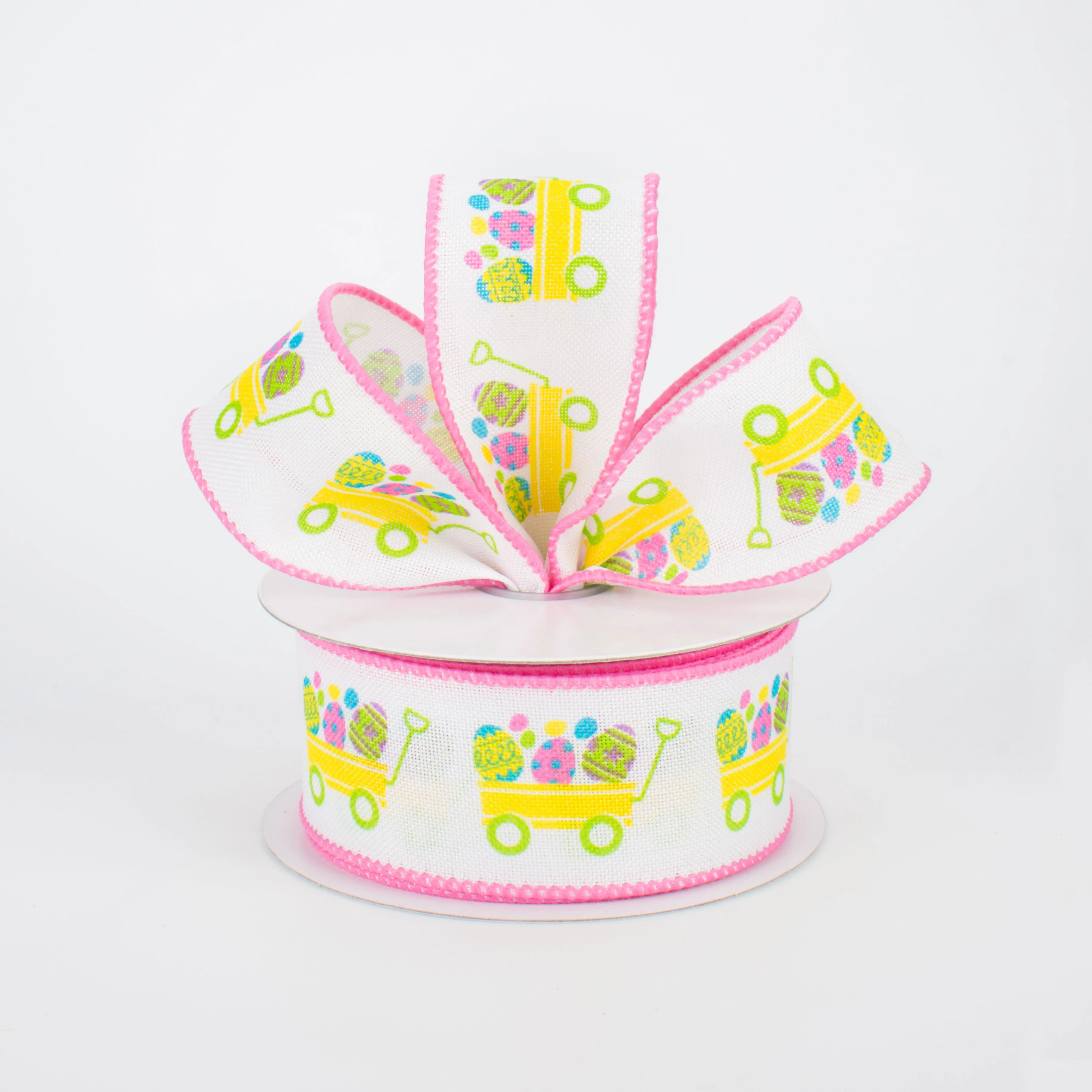 1.5" Easter Wagon Ribbon (10 Yards)