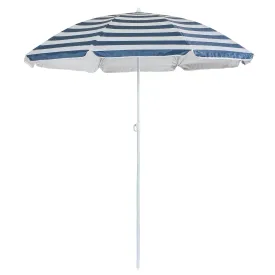 1.74m Metal Beach Parasol - By Harbour Housewares