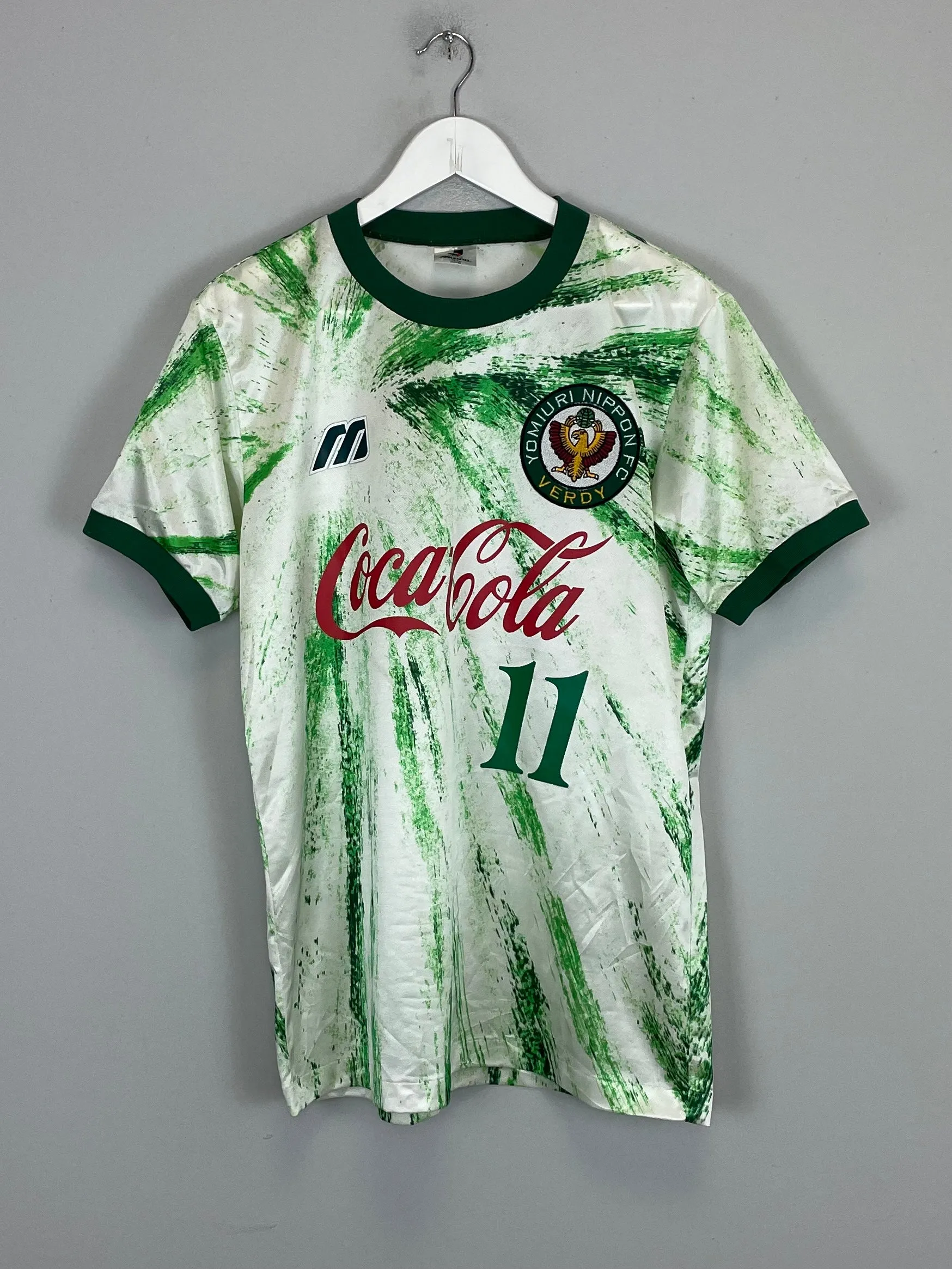 1994 TOKYO VERDY #11 AWAY SHIRT (L) MIZUNO