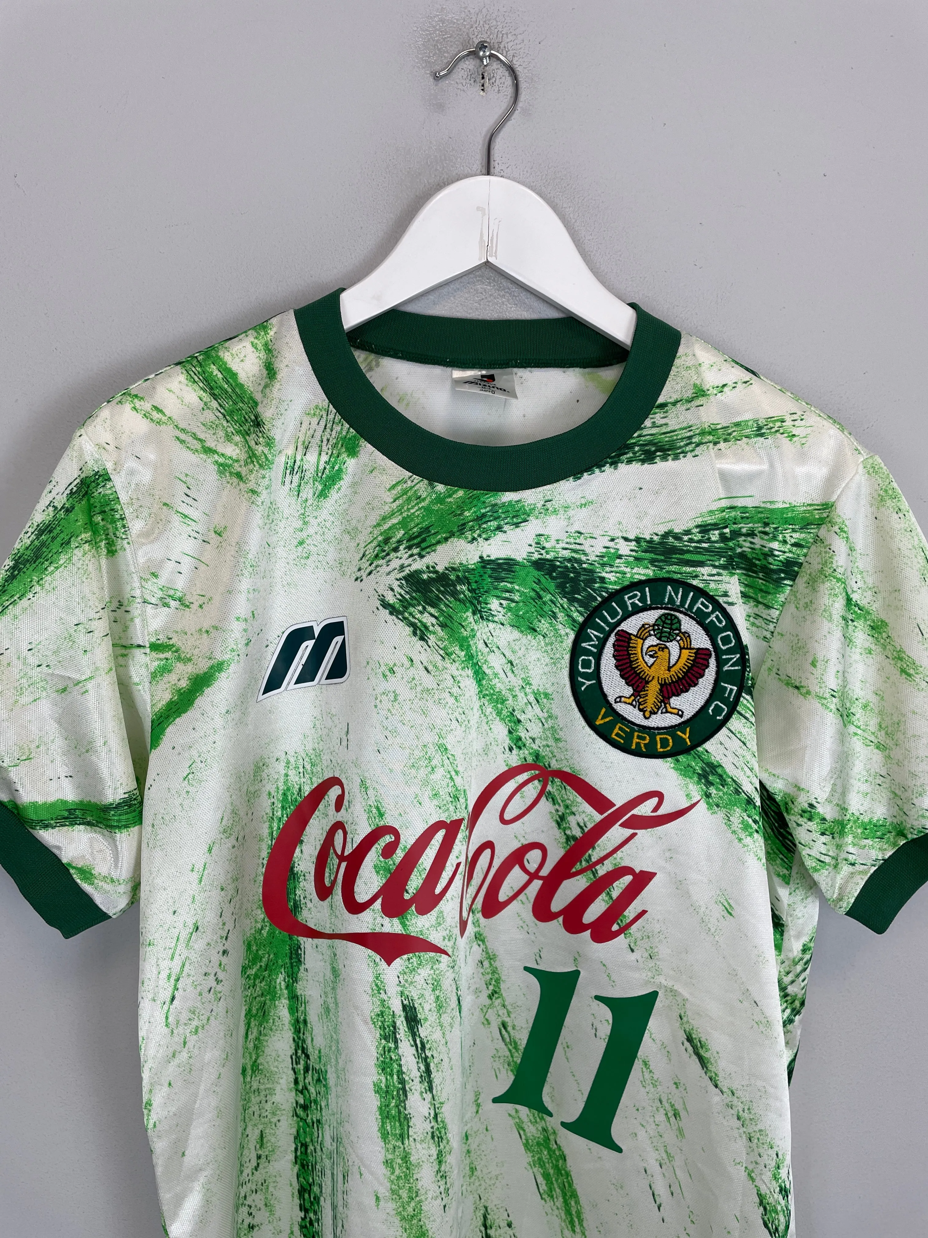 1994 TOKYO VERDY #11 AWAY SHIRT (L) MIZUNO