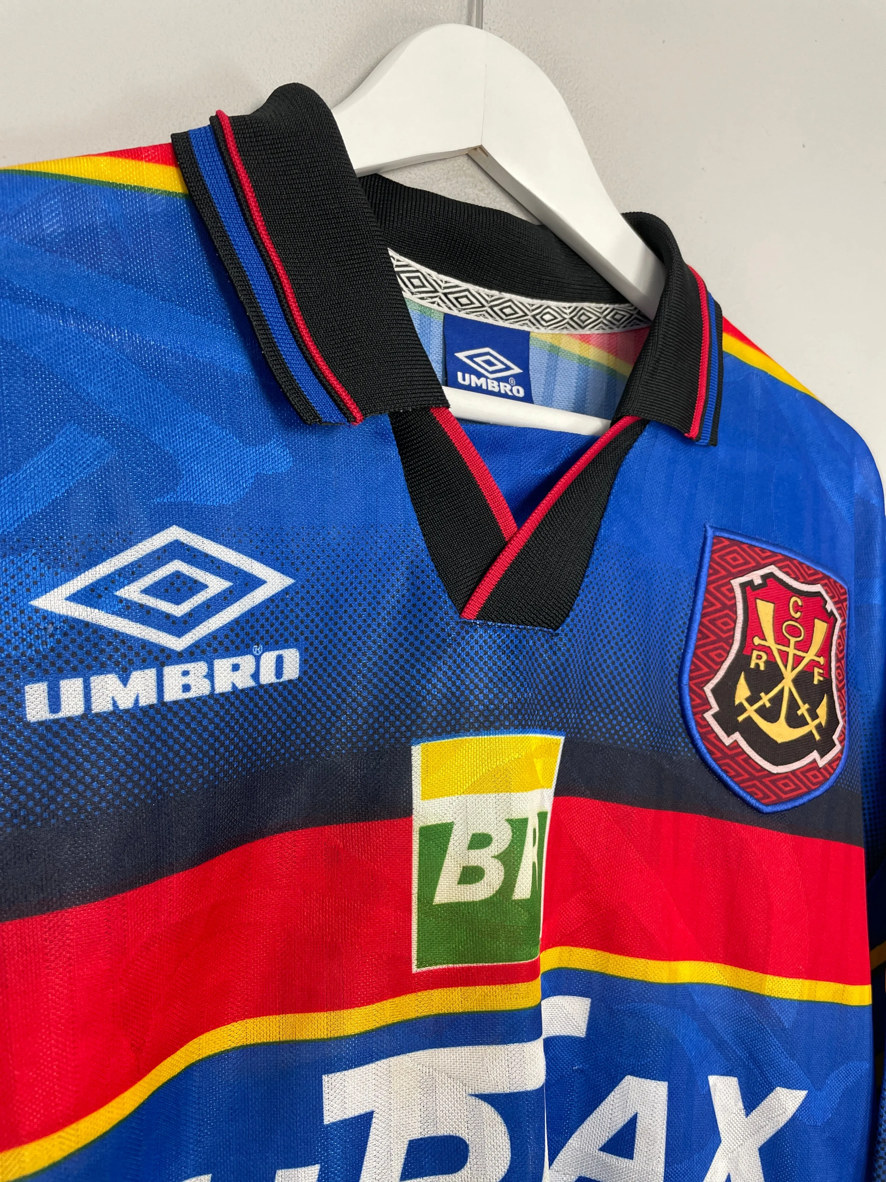 1995/96 FLAMENGO CENTENARY THIRD SHIRT (XL) UMBRO