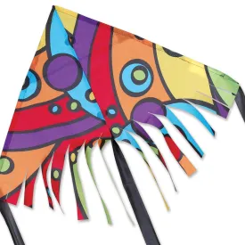 24 in. Fringe Delta Kite - Orbit