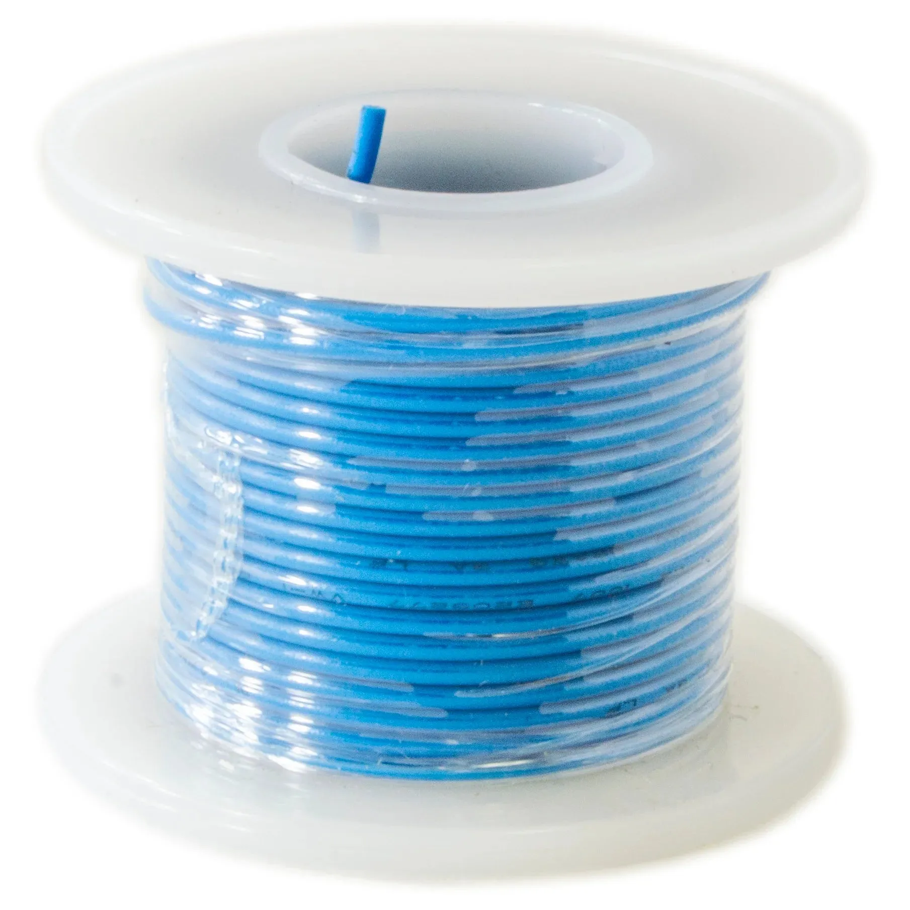 25 Feet Blue 22 Gauge Stranded Hook-Up Wire, Tinned Copper, PVC Insulation (Shade May Vary), 300 Volts