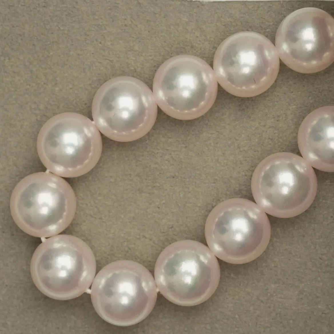 8.0-8.43 mm GIA Certified Hanadama Akoya Pearl Necklace