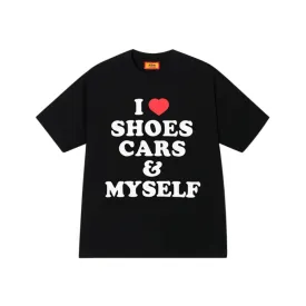 A Few Good Kids I love Shoes Tee Black