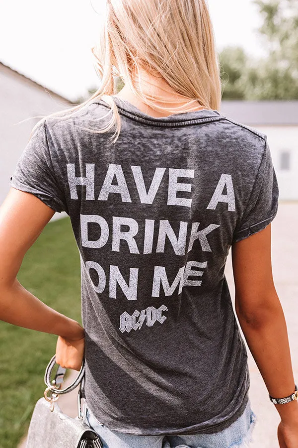 AC/DC Have A Drink Shift Tee