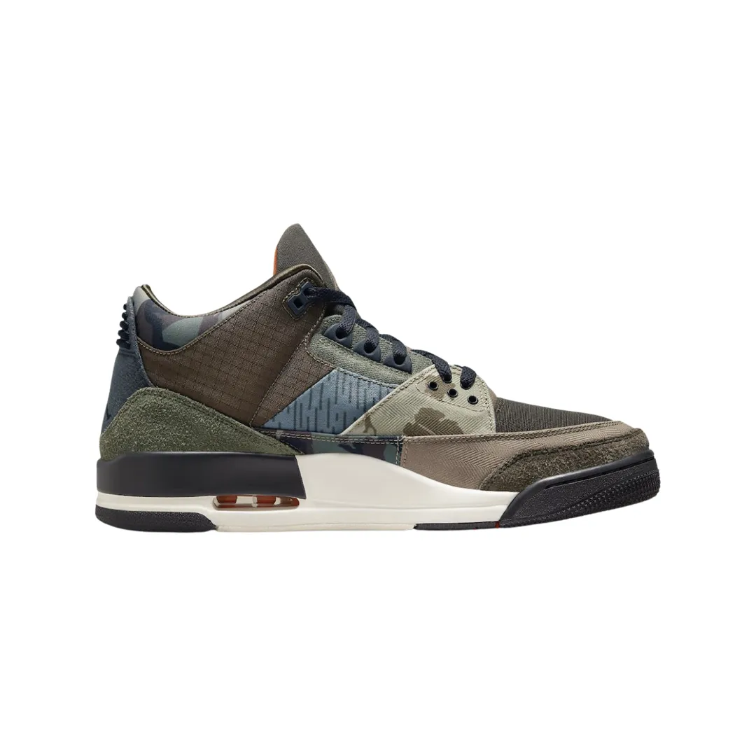 Air Jordan 3 Retro Special Edition Patchwork Camo Dark Hazel Multi Colour DO1830-200