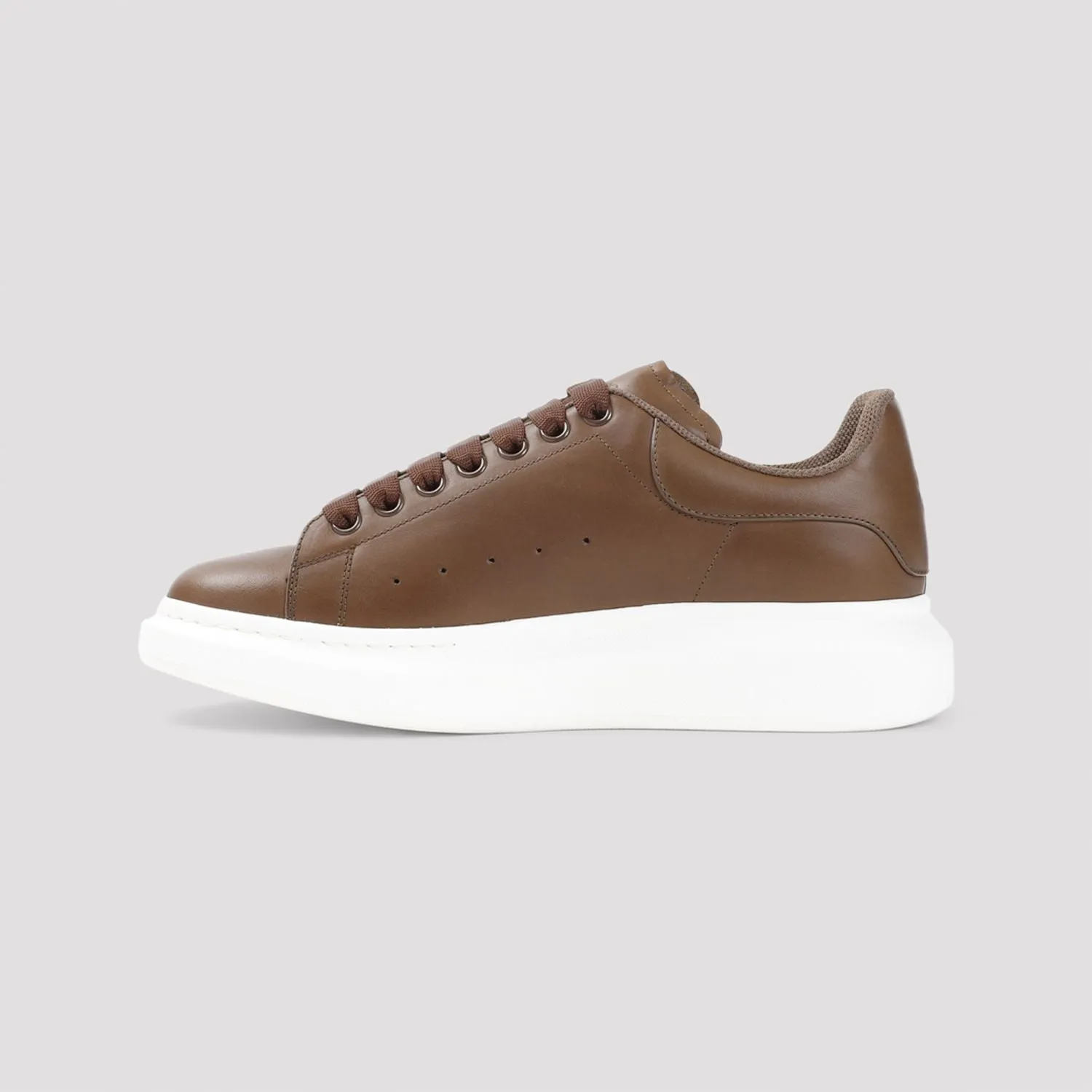 ALEXANDER MCQUEEN Men's Classic Leather Sneakers