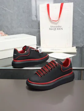 ALMC Oversized Black and Red Sneakers-036