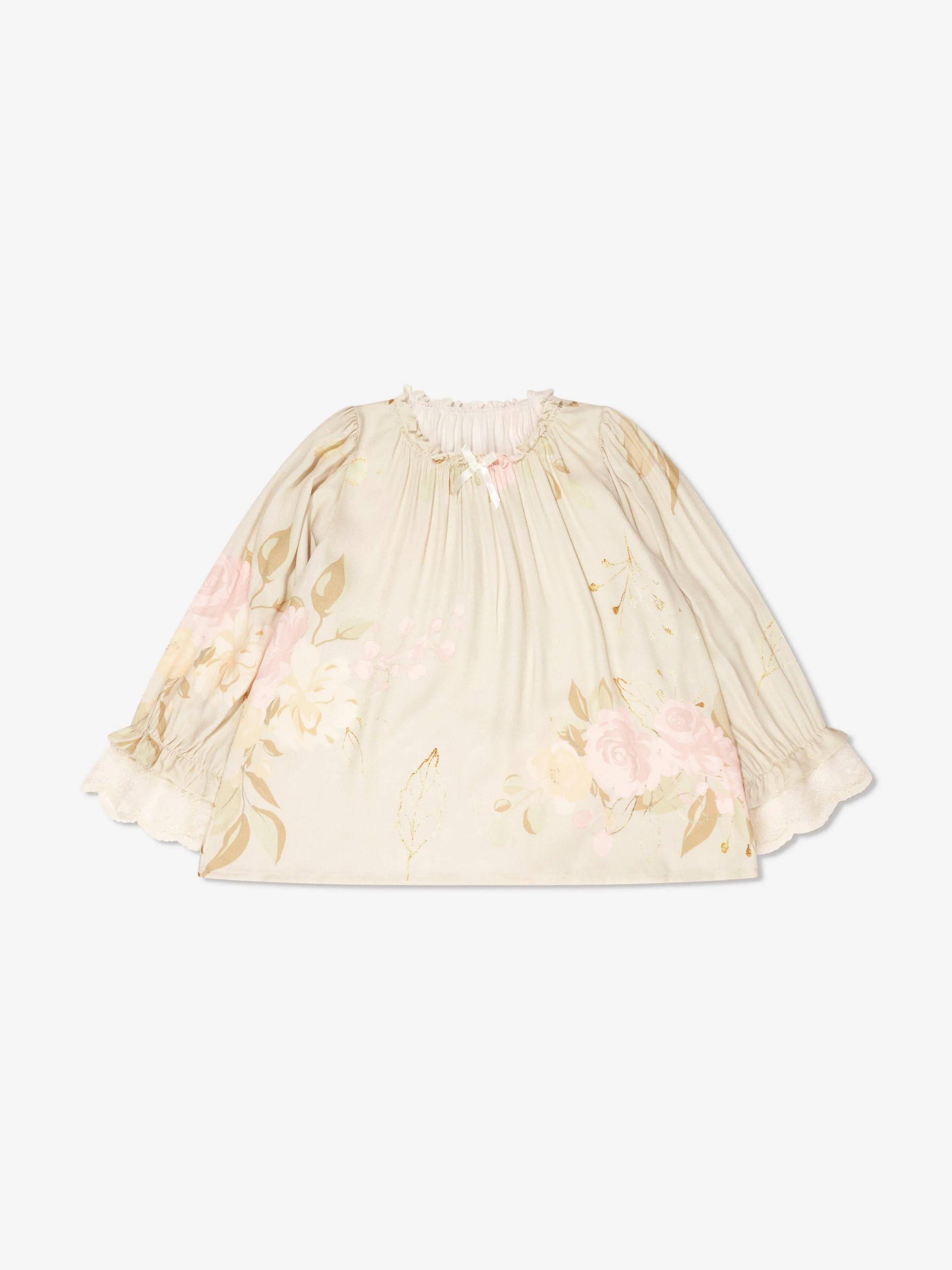 Amiki Children Girls Rose Print Grace Pyjamas