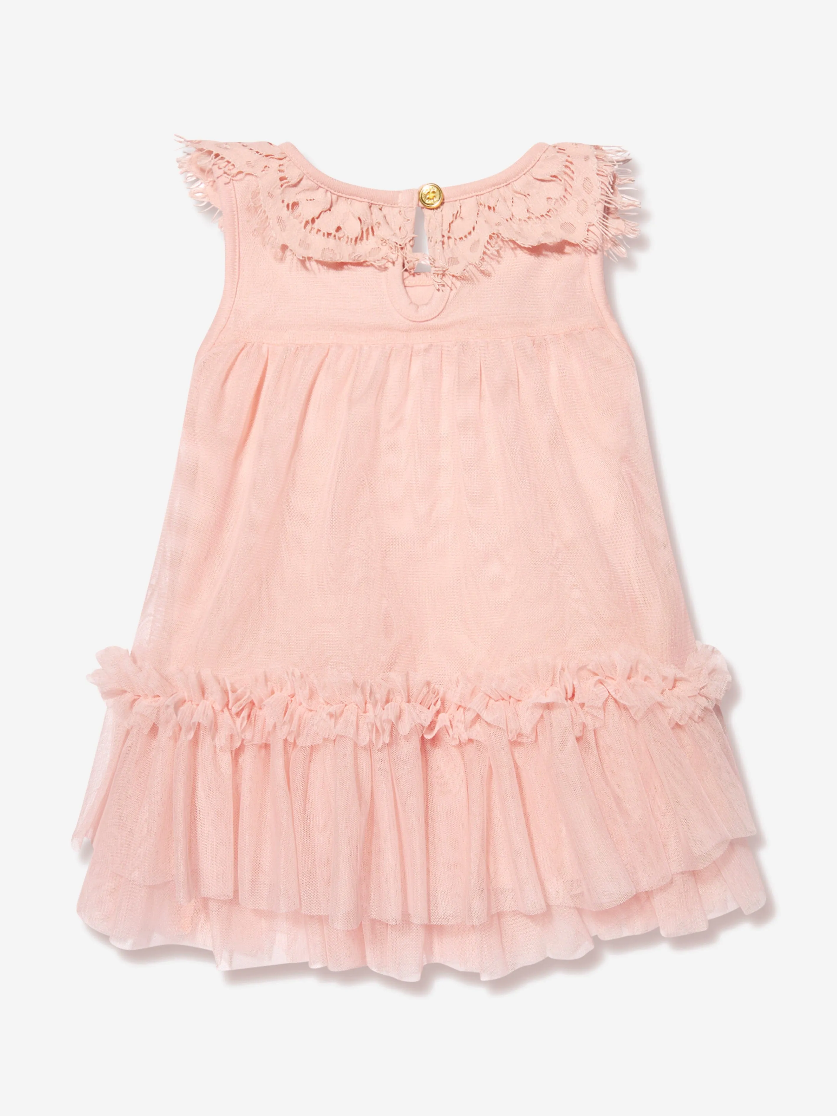 Angels Face Baby Girls Tulle Faria Dress in Pink