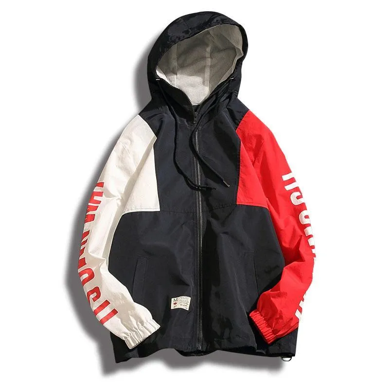 Aolamegs Patchwork Streetwear Hoodie