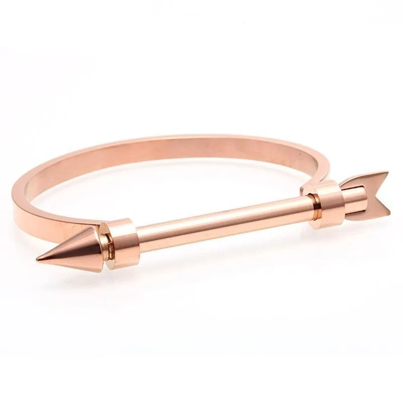 Arrow Stainless Steel Cuff Bracelet