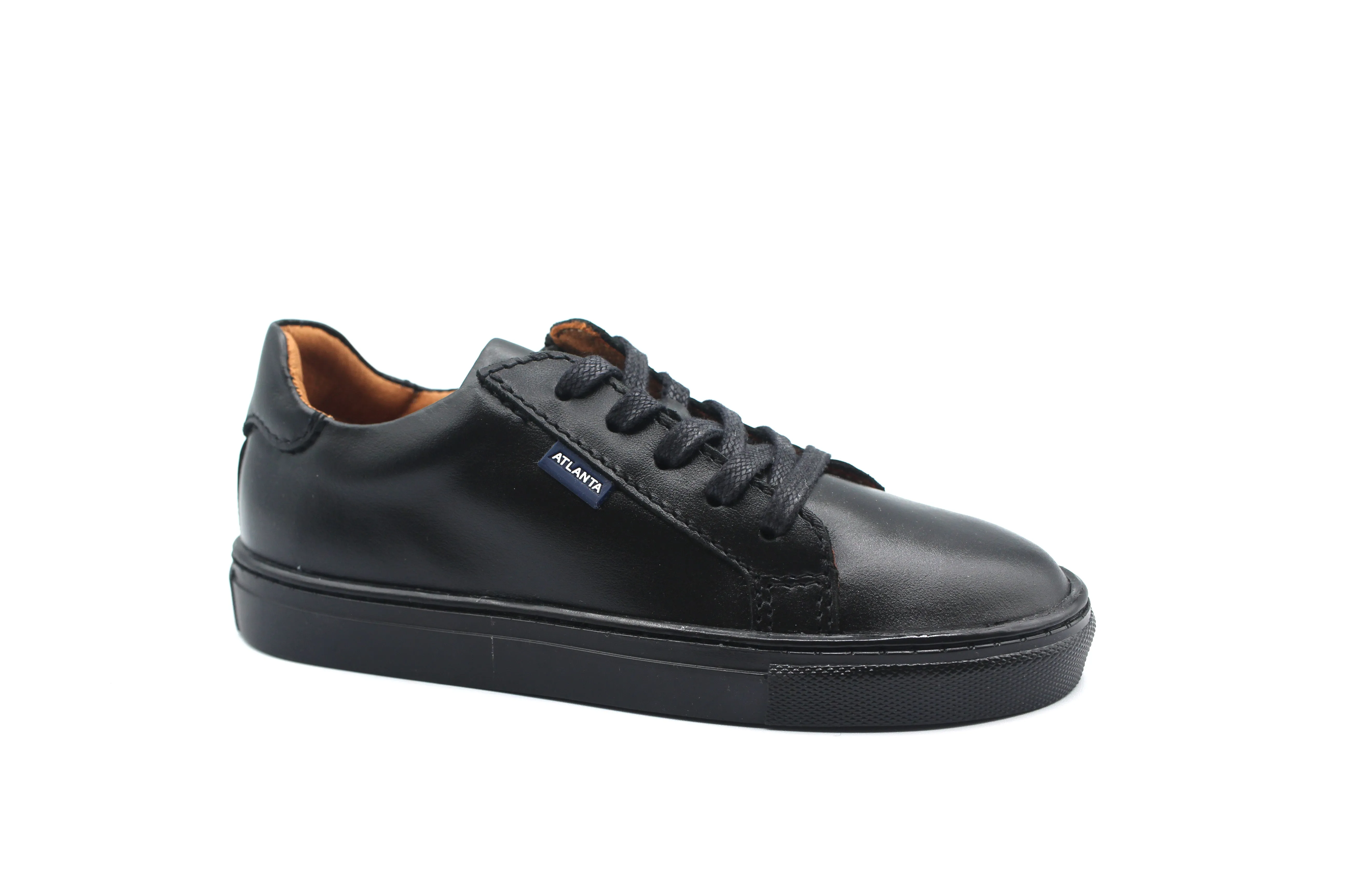 Atlanta Black Classic Zipper Sneaker