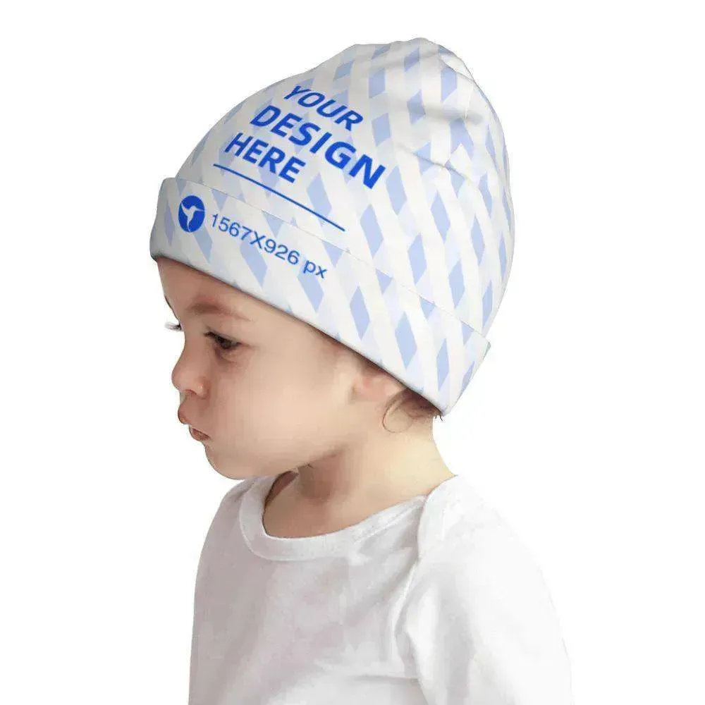 Baby's  Customizable Comfortable Skin friendly Cotton Pullover Hat