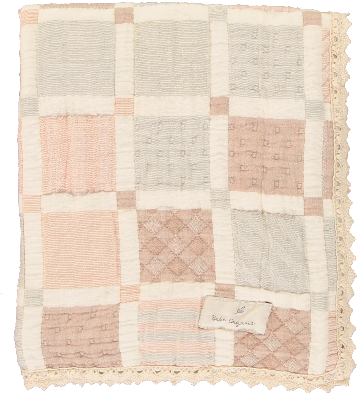 Bebe Organic Patchwork Blanket Mellow