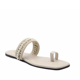 Beige Casual Chappal L00000007