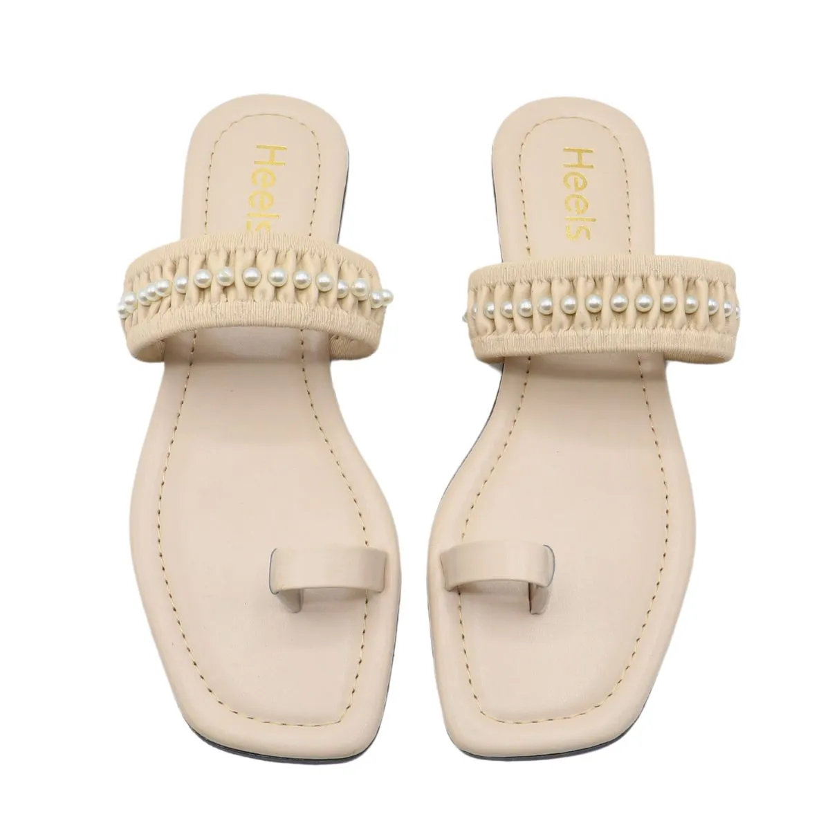 Beige Casual Chappal L00000007