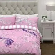 Belvedere Printed Fuchsia Duvet Cover