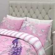 Belvedere Printed Fuchsia Duvet Cover