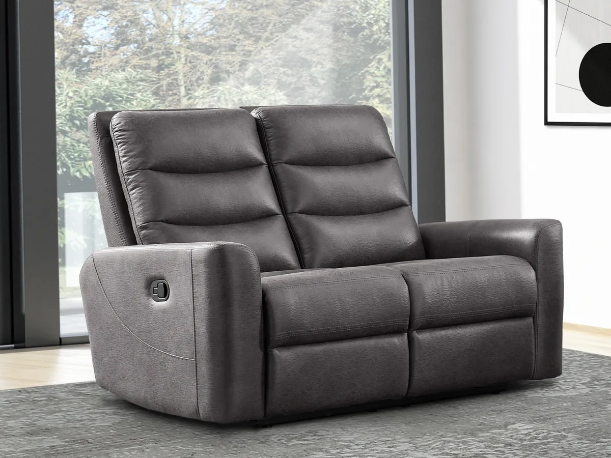 Bentley Fabric Manual Reclining Loveseat