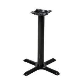 Black Classic Criss Cross Table Bases 22x22 / Standard Height