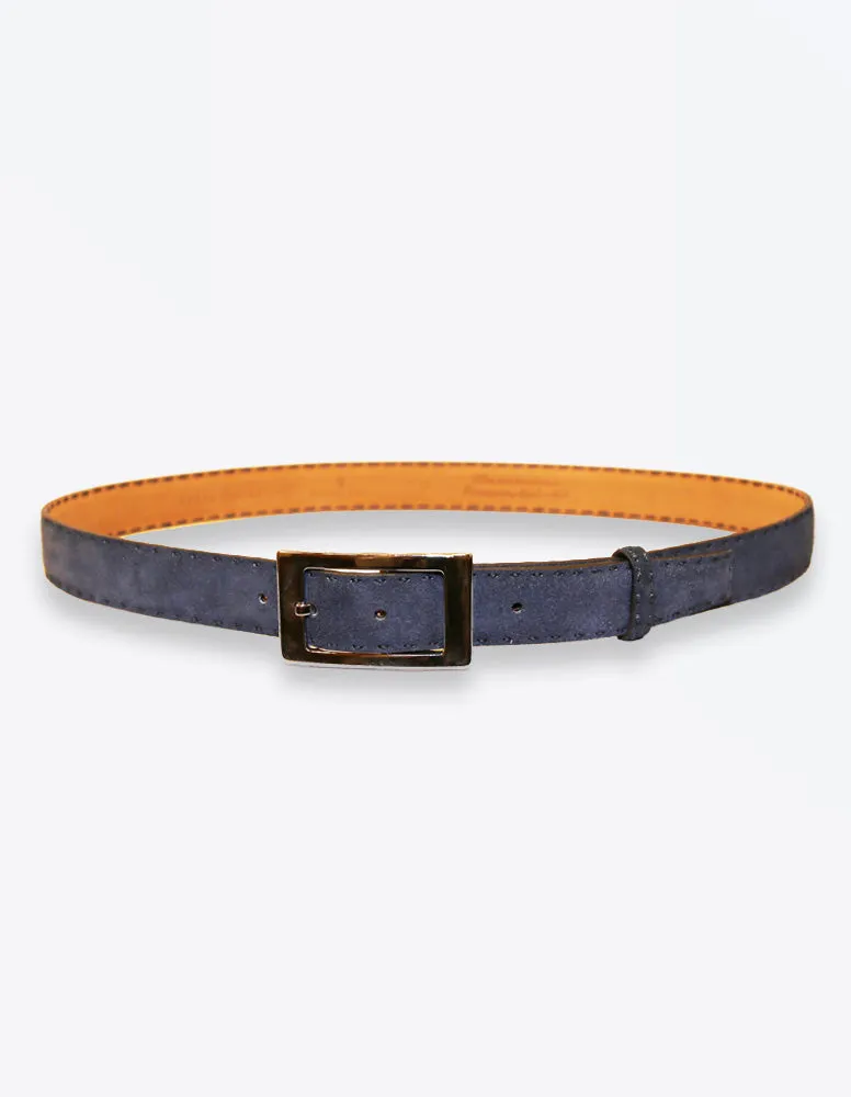 Blue Suede Belt