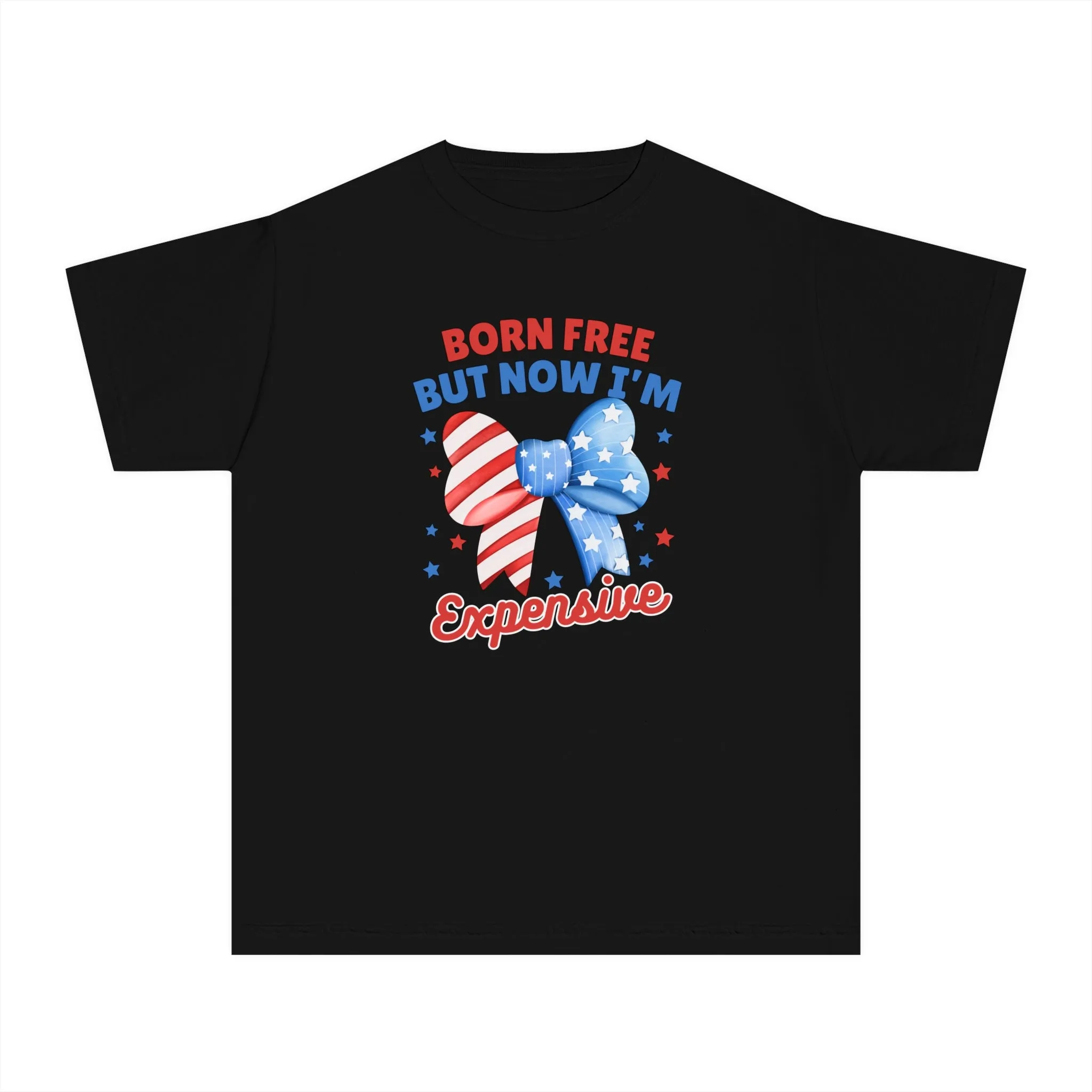 Born Free But Now I'm Expensive Kids Tee | 4th Of July Kids