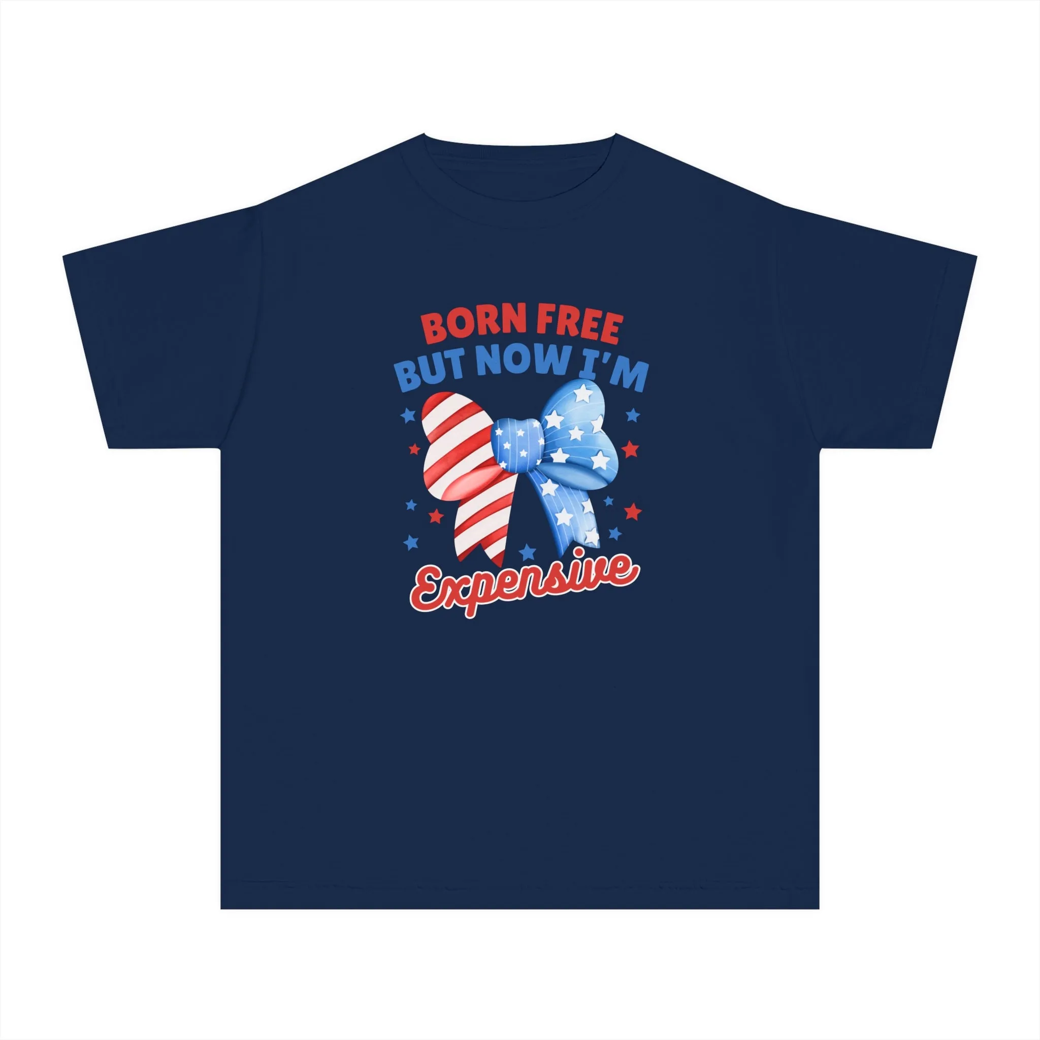 Born Free But Now I'm Expensive Kids Tee | 4th Of July Kids