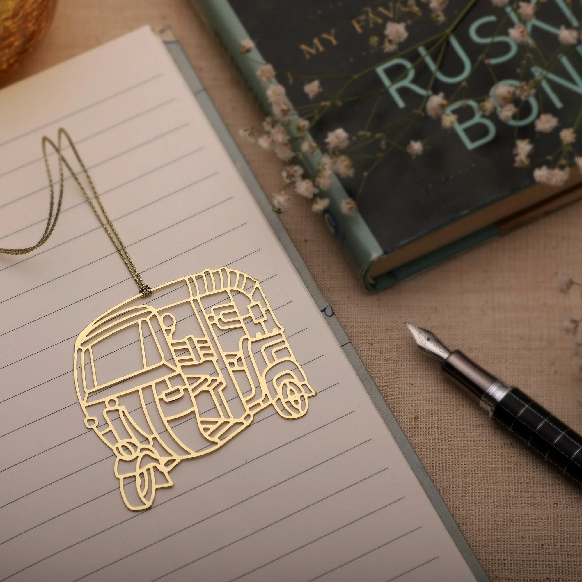 Brass Bookmark Auto