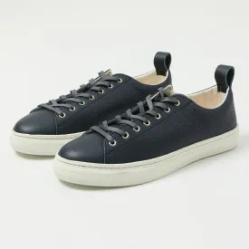 Buddy Bull Terrier Low Chubby Sneaker - Dark Navy Grain Leather