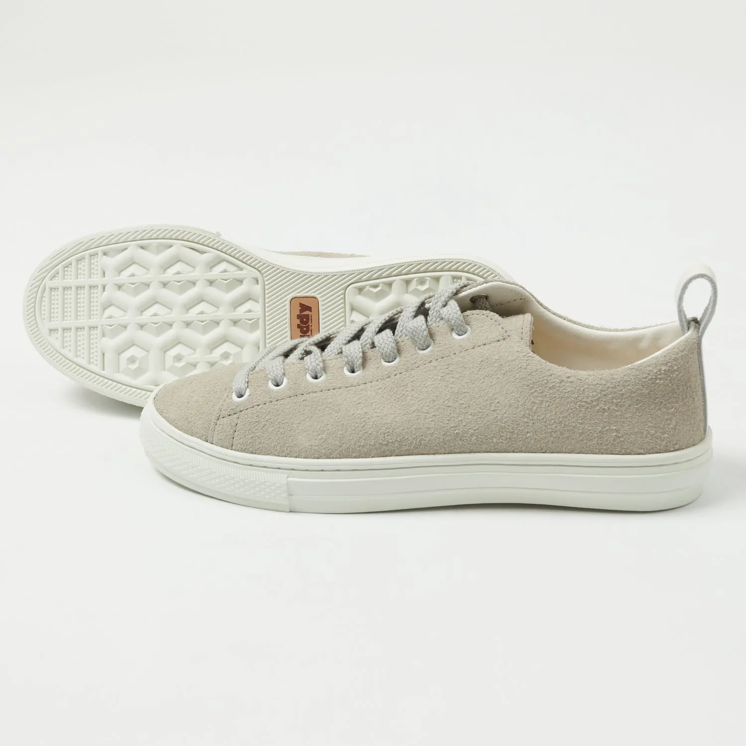 Buddy Bull Terrier Low Chubby Sneaker - Grey Suede