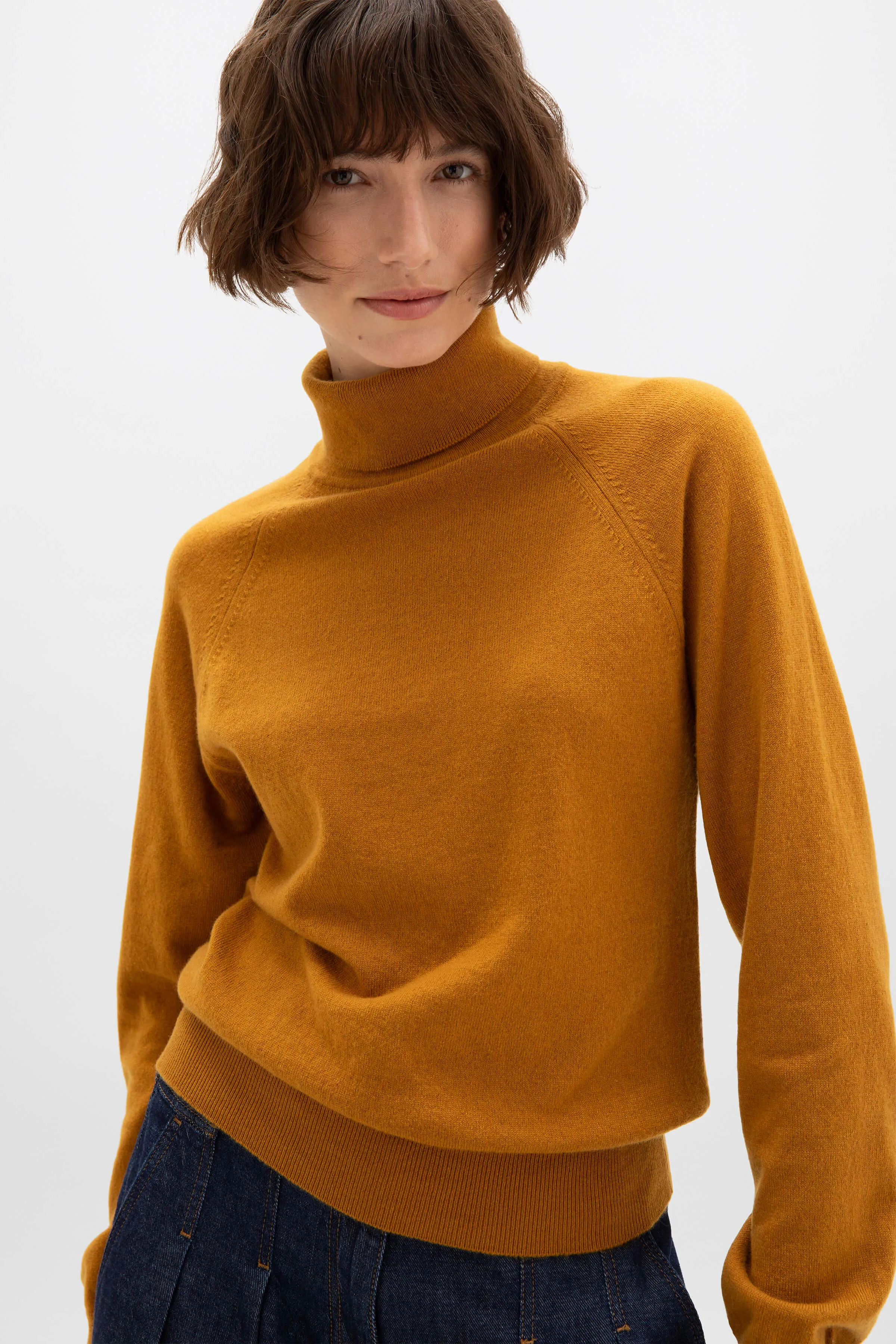 Cashmere Roll Neck