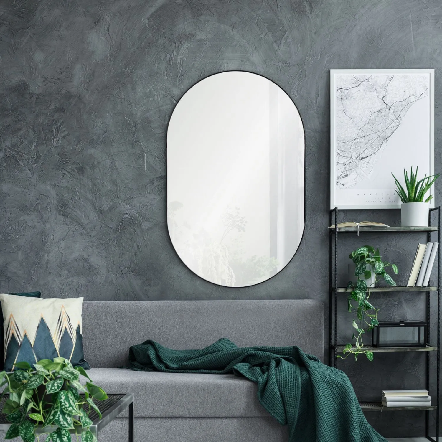 Cassi Oval Mirror