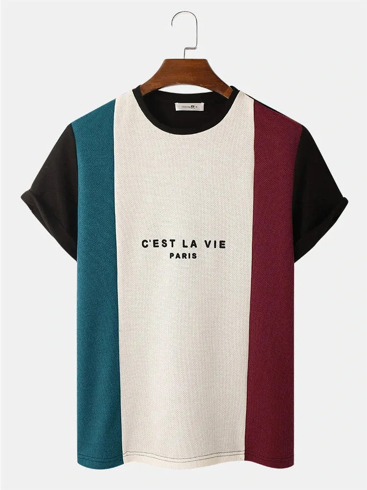 Cest la vie - Dubble stripe Paris T-Shirt