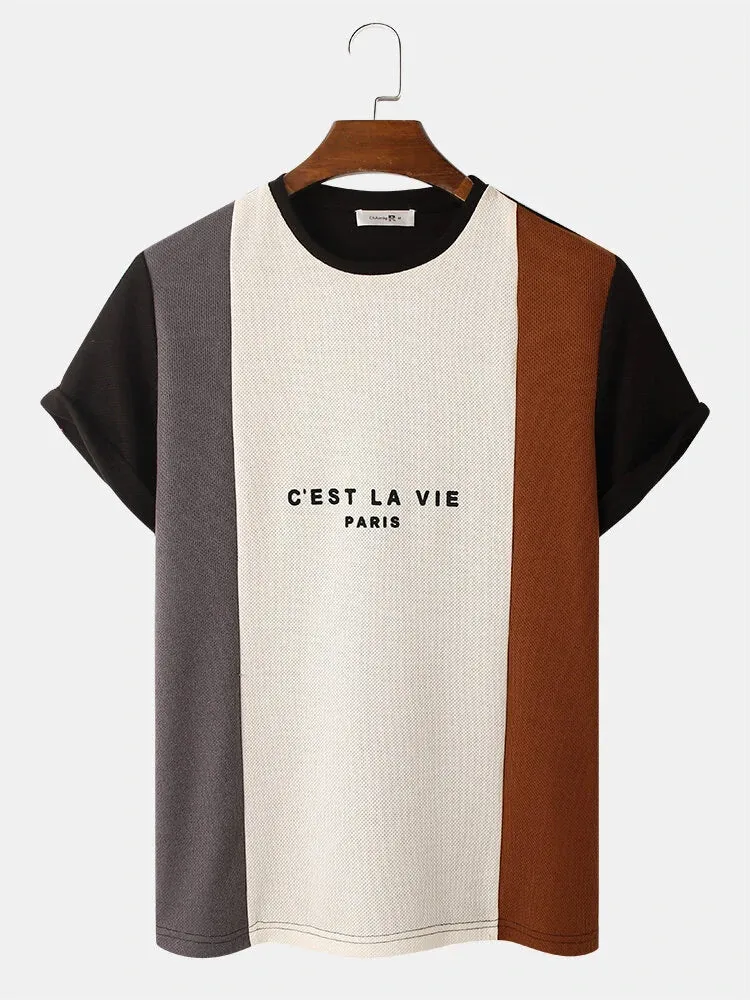 Cest la vie - Dubble stripe Paris T-Shirt