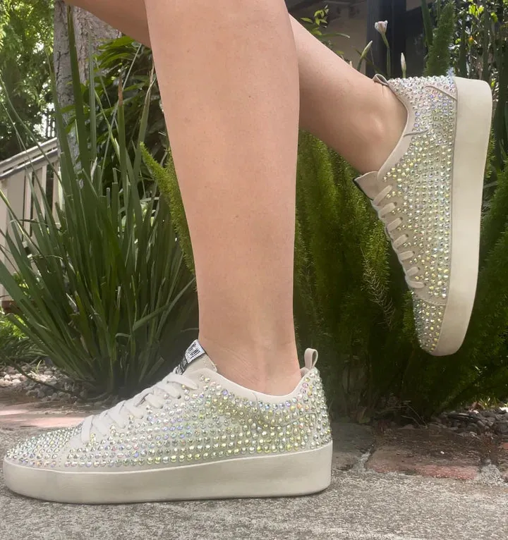 Christi Silver Bling Sneakers