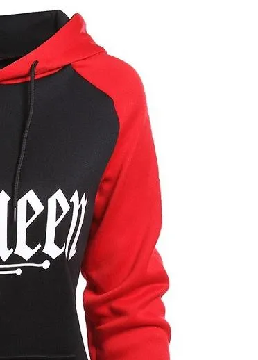 Crown King and Queen Hoodie for Couples