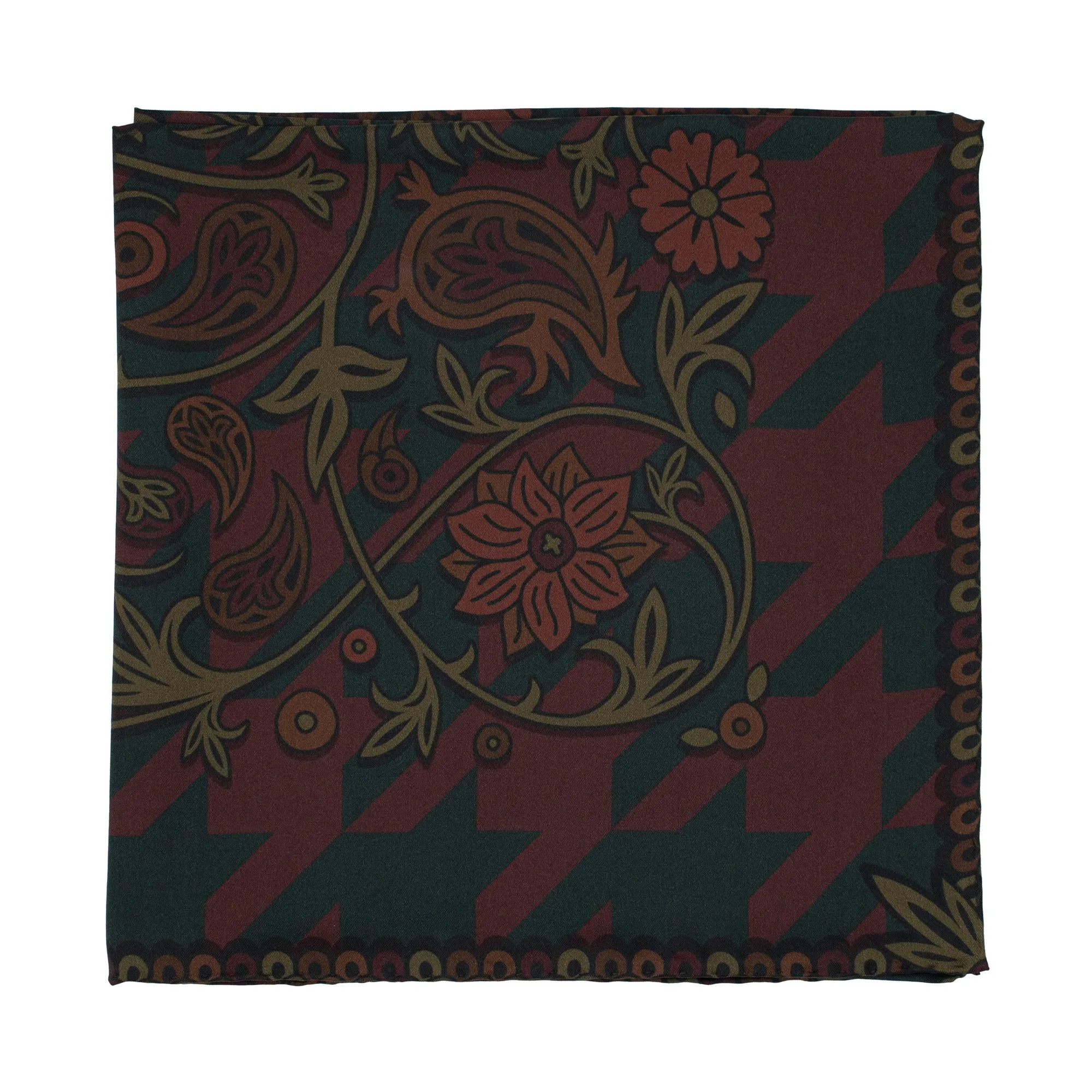 Discobolos Carthage, Paisley Gods Silk Scarf