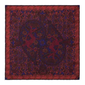 Discobolos Petra, Paisley Gods Silk Pocket Square