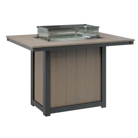 Donoma Rectangular Counter Height Fire Table