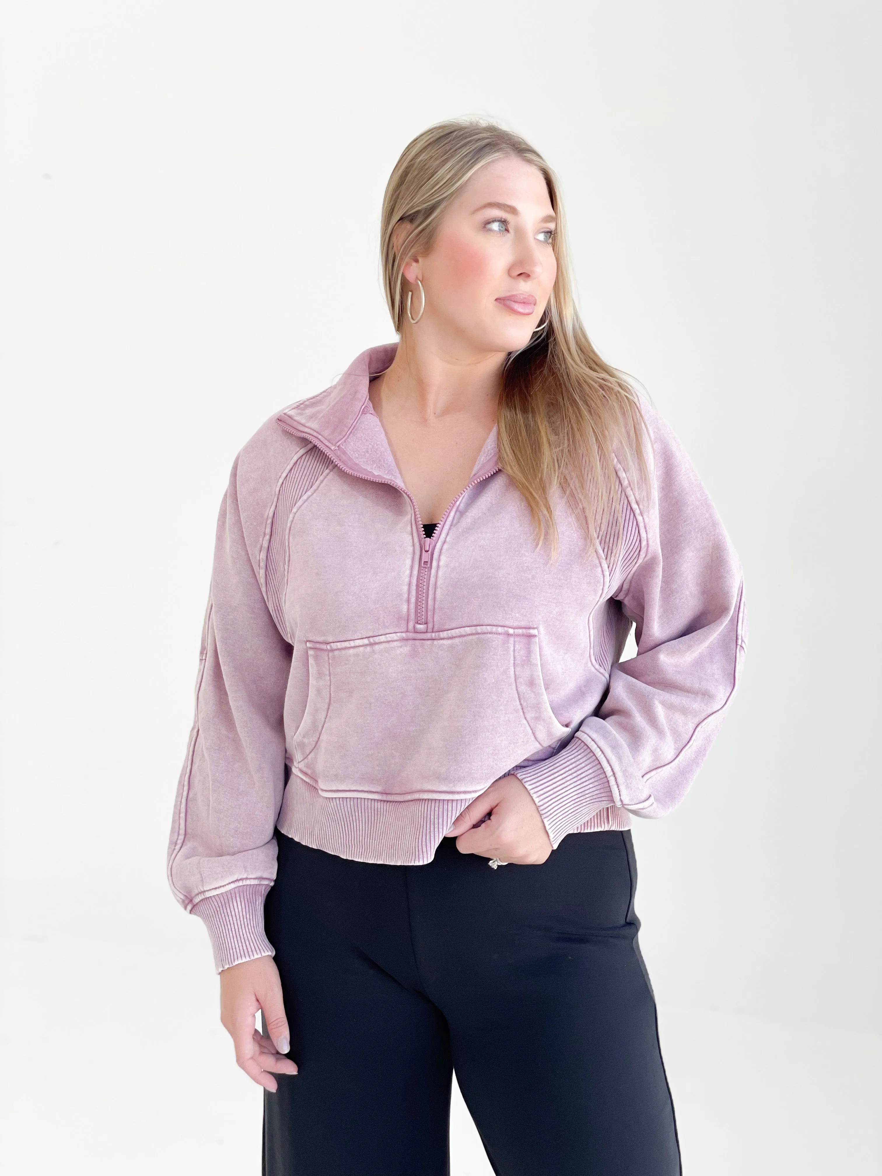 Duplicate Pullover - Lt Rose