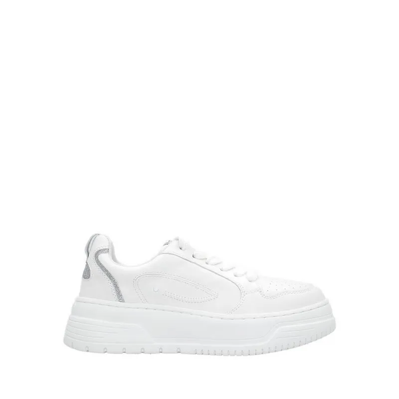 EUW04-WHT Women's Sneakers- White