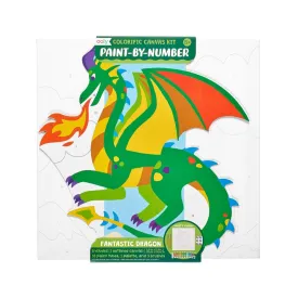 Fantastic Dragon Colorific Canvas Paint by Number Kit