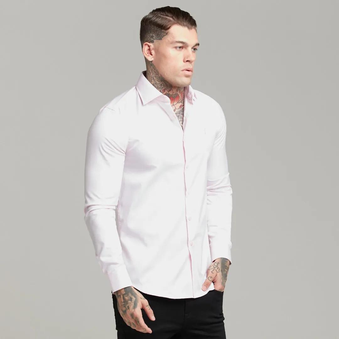 Father Sons Classic Pink Twill Cutaway Collar - FS600