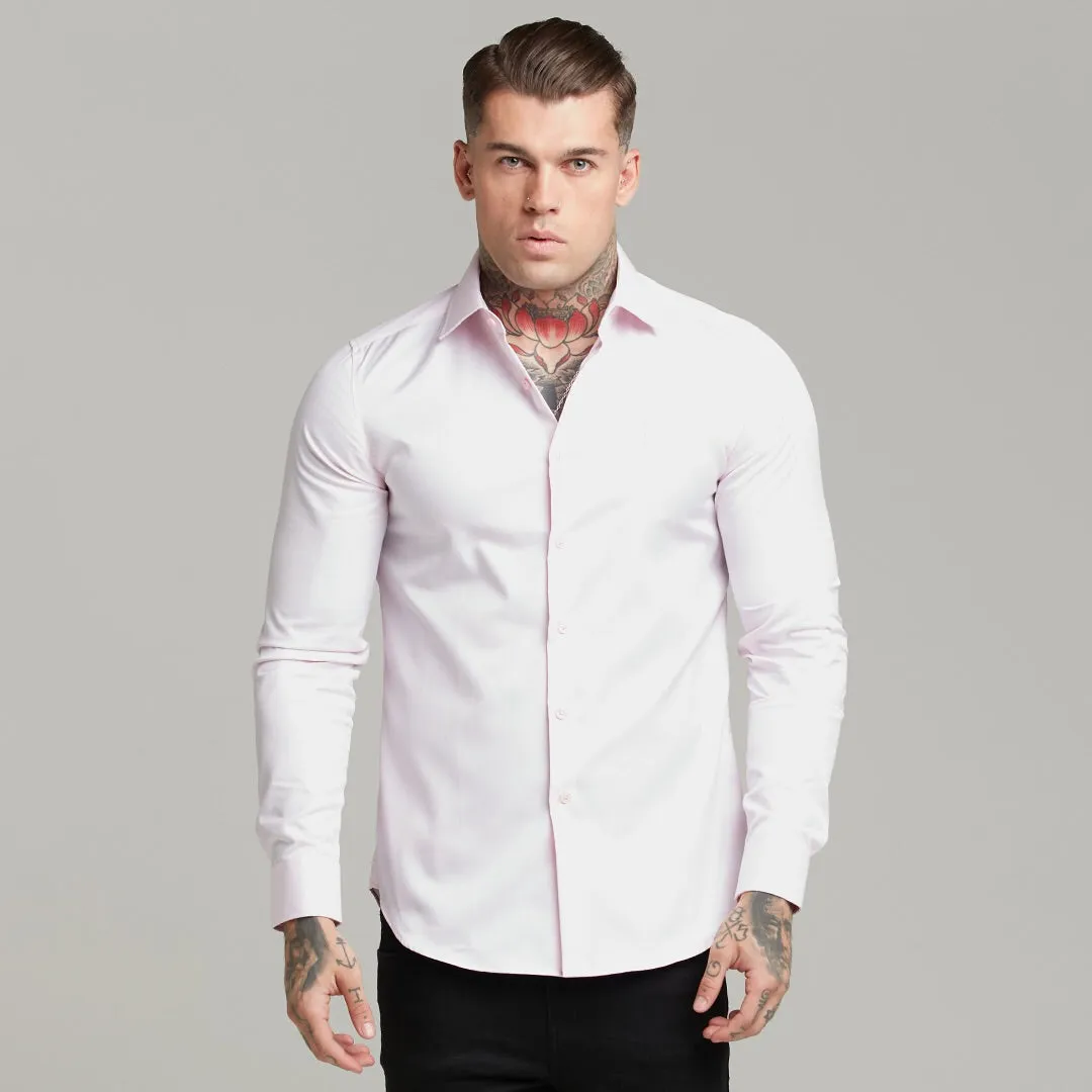 Father Sons Classic Pink Twill Cutaway Collar - FS600