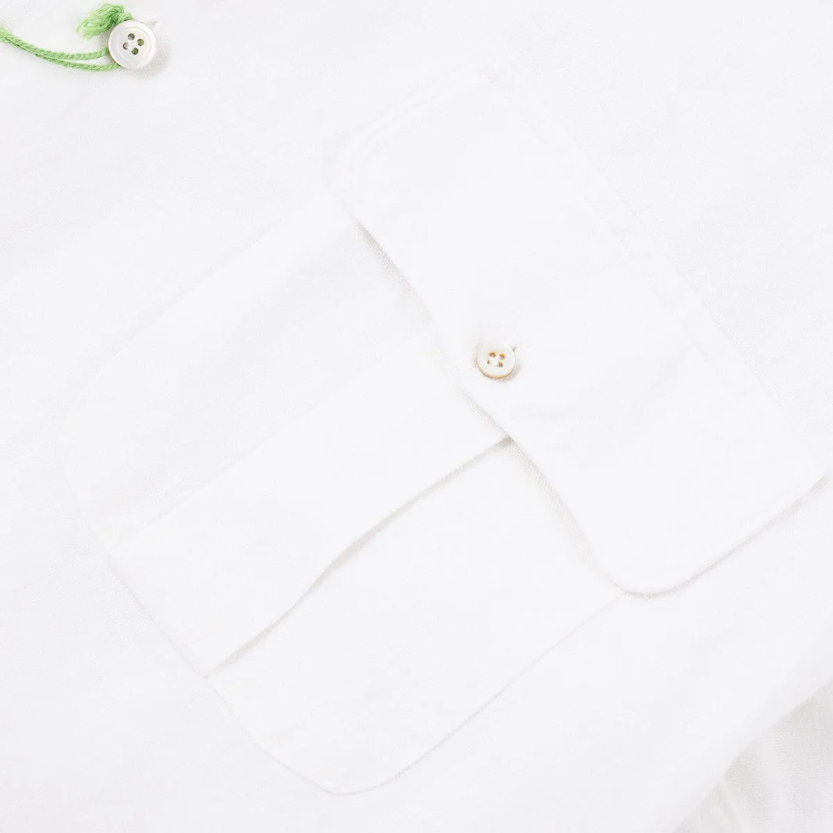 Finamore Linen Safari Shirt-Jacket