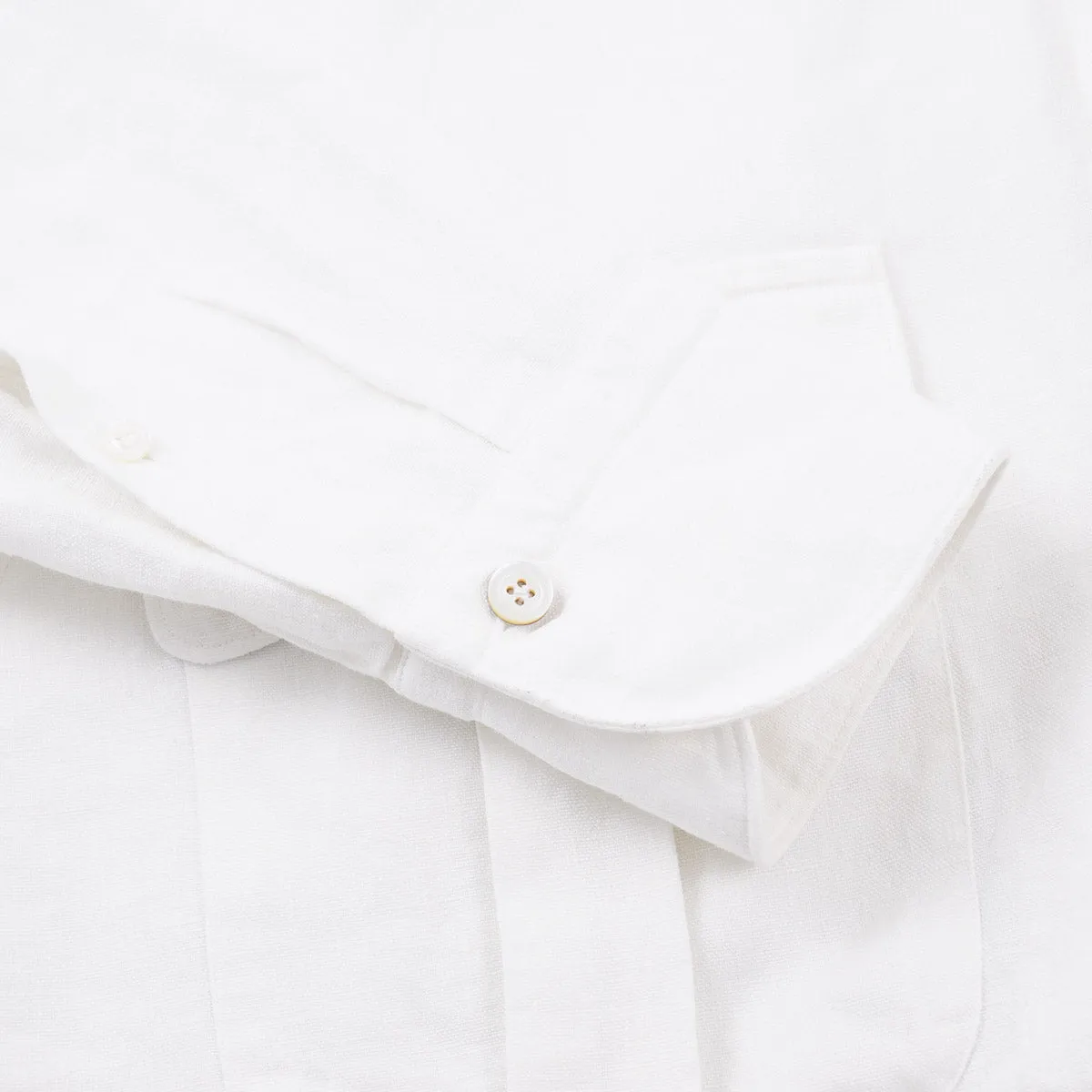 Finamore Linen Safari Shirt-Jacket